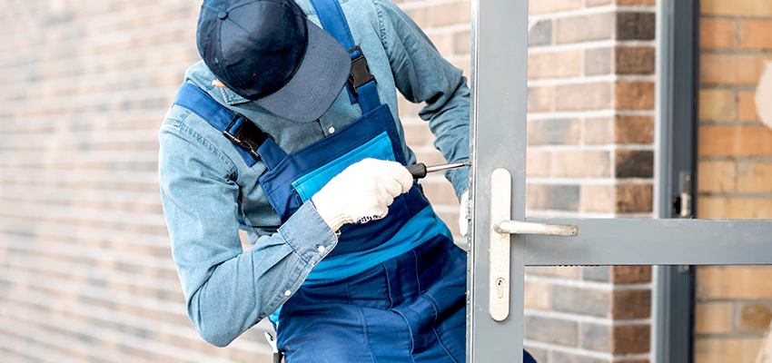 Pivot Storefront Door Locks Installation in August, California