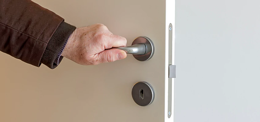 Restroom Locks Privacy Bolt Installation in August, California