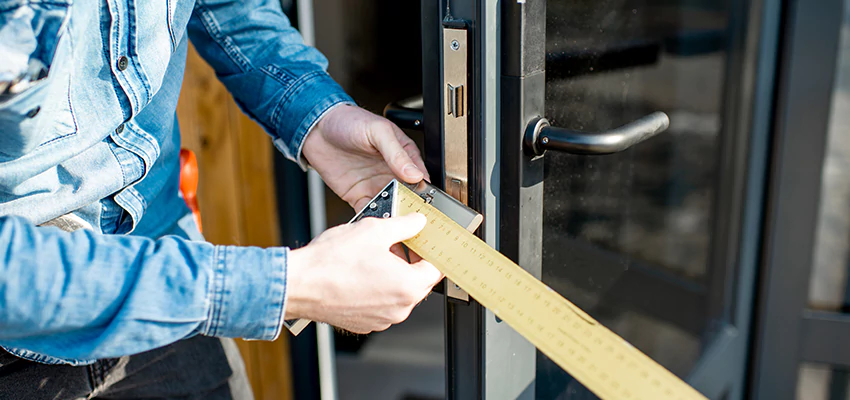Change Security Door Lock in August, CA